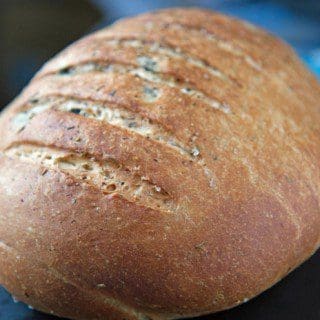 Black Olive and Herb Bread